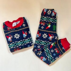 Hanna Andersson Gnome Christmas Pajamas, Size US 5